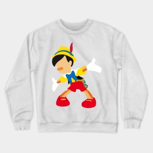 Not A Wooden Character Crewneck Sweatshirt